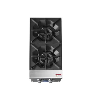 ACHP-2 Heavy-Duty Countertop 12" Hotplate Range, Gas