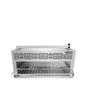 ATCM-36 Heavy-Duty 36" Wide Stainless-Steel Cheesemelter with Range, GAS