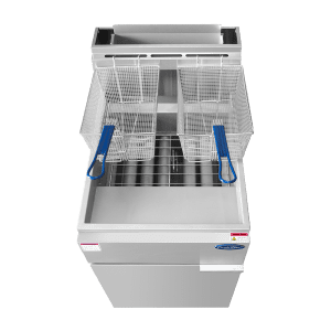 ATFS-75 Heavy-Duty 75 lb. Stainless Steel Deep Fryer, Gas