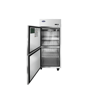 MBF8007GRL — 29"-Wide Top Mount Two (2) Divided Door Reach-in Freezer, Left-Hinged