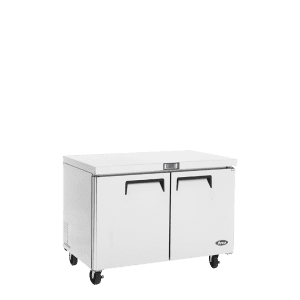 MGF36RGR — 36″ Double-Door Undercounter S/S Refrigerator