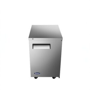 MBB23GR — 23″ Back Bar Cooler with Solid Door, Stainless Steel