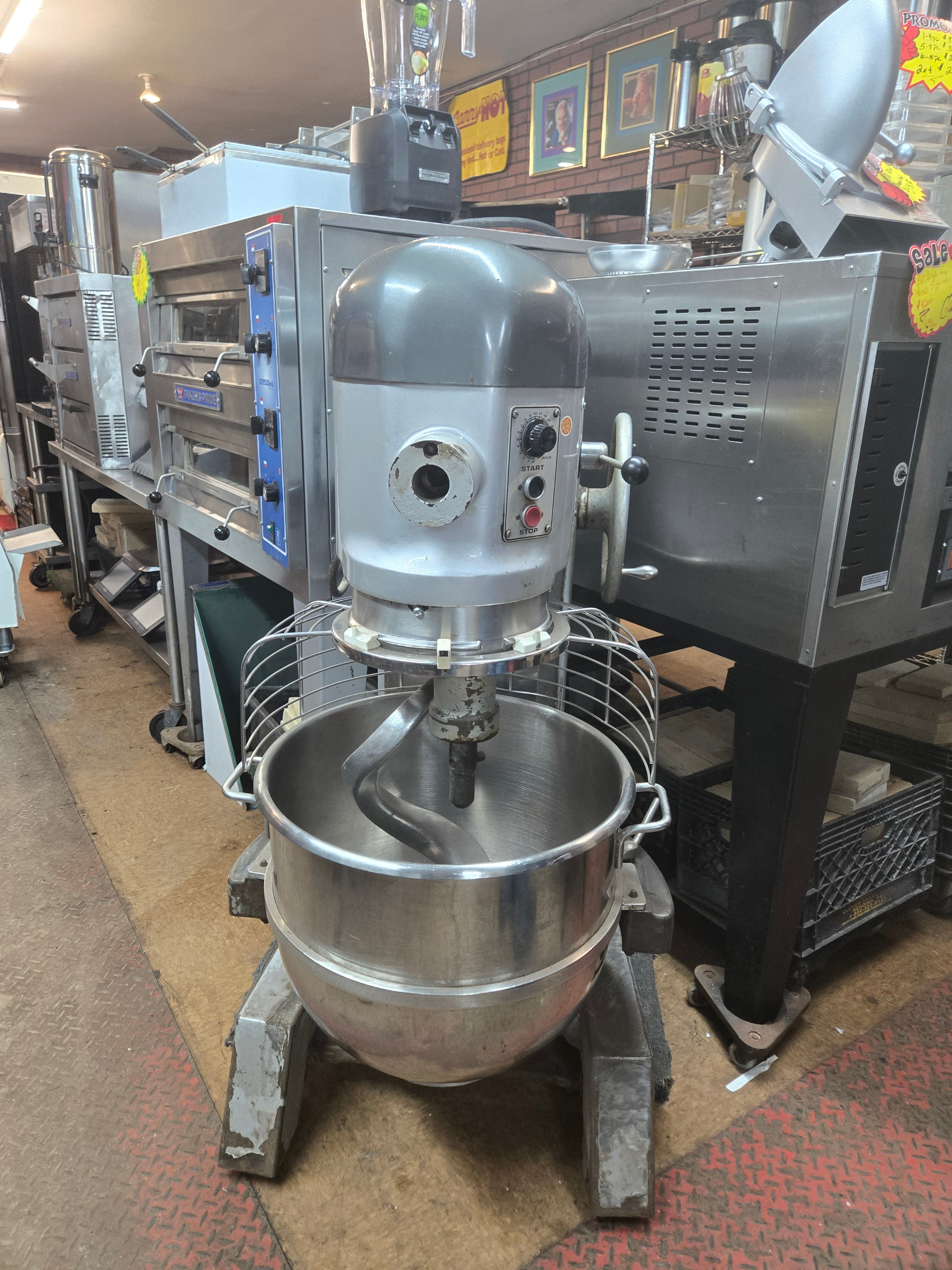 USED Hobart L800 80-Gallon All-Purpose Mixer, 208v/60Hz/3Ph