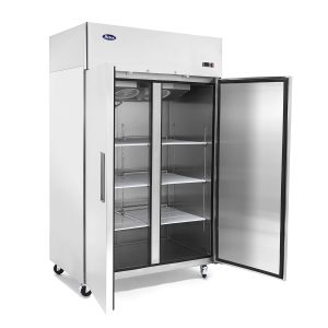 MBF8005GR — 52"-Wide Top Mount Solid  2-Door S/S Reach-in Refrigerator