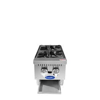 ACHP-2 Heavy-Duty Countertop 12" Hotplate Range, Gas