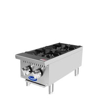 ACHP-2 Heavy-Duty Countertop 12" Hotplate Range, Gas