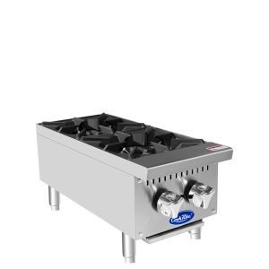 ACHP-2 Heavy-Duty Countertop 12" Hotplate Range, Gas