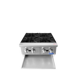 ACHP-4 Heavy-Duty Countertop 24" Hotplate Range, Gas