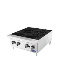 ACHP-4 Heavy-Duty Countertop 24" Hotplate Range, Gas