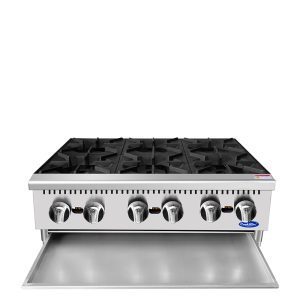 ACHP-6 Heavy-Duty Countertop 36" Hotplate Range, Gas