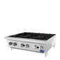 ACHP-6 Heavy-Duty Countertop 36" Hotplate Range, Gas