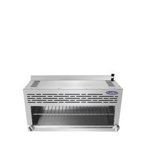ATCM-36 Heavy-Duty 36" Wide Stainless-Steel Cheesemelter with Range, GAS