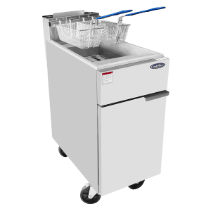 ATFS-40 Heavy-Duty 40 lb. Stainless Steel Deep Fryer, Gas