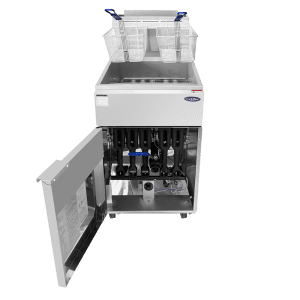 ATFS-75 Heavy-Duty 75 lb. Stainless Steel Deep Fryer, Gas