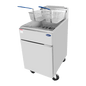 ATFS-75 Heavy-Duty 75 lb. Stainless Steel Deep Fryer, Gas