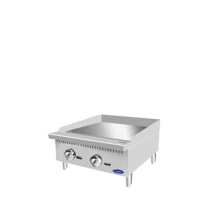 ATMG-24 Heavy-Duty Countertop 24" Manual Griddle, Gas