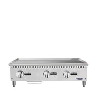 ATMG-36 Heavy-Duty Countertop 36" Manual Griddle, Gas