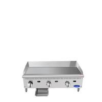 ATMG-36 Heavy-Duty Countertop 36" Manual Griddle, Gas