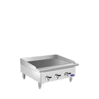 ATMG-36 Heavy-Duty Countertop 36" Manual Griddle, Gas