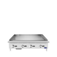 ATMG-48 Heavy-Duty Countertop 48" Manual Griddle, Gas