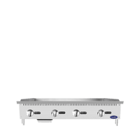 ATMG-48 Heavy-Duty Countertop 48" Manual Griddle, Gas