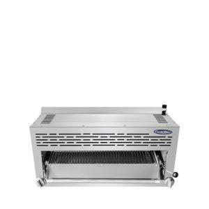 ATSB-36 Heavy-Duty 36" Wide Stainless-Steel Salamander Broiler with Range, GAS
