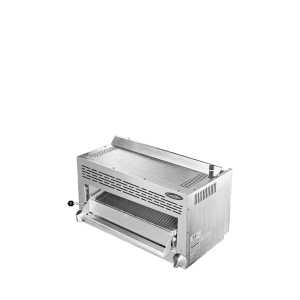 ATSB-36 Heavy-Duty 36" Wide Stainless-Steel Salamander Broiler with Range, GAS