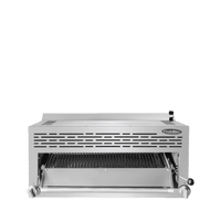 ATSB-36 Heavy-Duty 36" Wide Stainless-Steel Salamander Broiler with Range, GAS