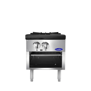 ATSP-18-1 18" Wide Heavy-Duty Stainless Steel Stock Pot Stove, Gas