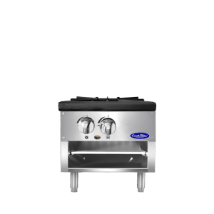 ATSP-18-1L 18" Wide Heavy-Duty Stainless Steel Stock Pot Stove, Gas, Low Version