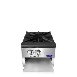 ATSP-18-1L 18" Wide Heavy-Duty Stainless Steel Stock Pot Stove, Gas, Low Version