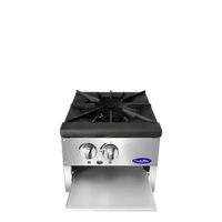 ATSP-18-1L 18" Wide Heavy-Duty Stainless Steel Stock Pot Stove, Gas, Low Version