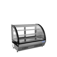 ATOSA CRDC-35 28"-Wide Countertop Refrigerated Display Case, Curved