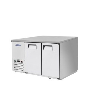 MBB48GR — 48″ Back Bar Cooler with Solid Door, Stainless Steel