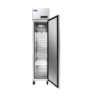 MBF15RSGR — SLIM 18" Top-Mount 1-Door S/S Reach-in Refrigerator, Right-Hinged