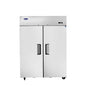 MBF8002GR — 52"-Wide Top Mount Solid 2-Door S/S Reach-in Freezer