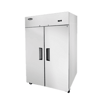 MBF8002GR — 52"-Wide Top Mount Solid 2-Door S/S Reach-in Freezer