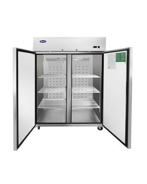 MBF8005GR — 52"-Wide Top Mount Solid  2-Door S/S Reach-in Refrigerator