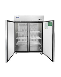 MBF8005GR — 52"-Wide Top Mount Solid  2-Door S/S Reach-in Refrigerator