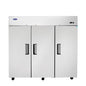 MBF8003GR — 78"-Wide Top Mount Solid  3-Door S/S Reach-in Freezer