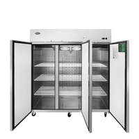 MBF8003GR — 78"-Wide Top Mount Solid  3-Door S/S Reach-in Freezer