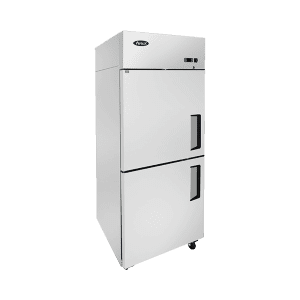 MBF8007GRL — 29"-Wide Top Mount Two (2) Divided Door Reach-in Freezer, Left-Hinged