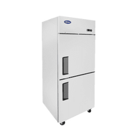 MBF8010GR — 29"-Wide Top Mount Two (2) Divided Door Reach-in Refrigerator, Right-hand Hinge