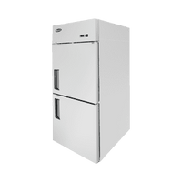 MBF8010GR — 29"-Wide Top Mount Two (2) Divided Door Reach-in Refrigerator, Right-hand Hinge