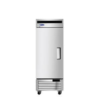 MBF8501GRL — 27"-Wide Bottom Mount Solid One-Door Reach-in S/S Freezer, Left-Hinged