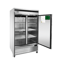 MBF8503GR — 55"-Wide Bottom Mount Solid 2-Door S/S Reach-in Freezer
