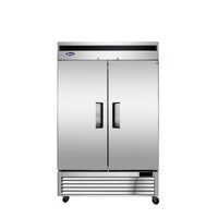 MBF8503GR — 55"-Wide Bottom Mount Solid 2-Door S/S Reach-in Freezer