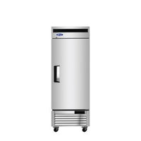 MBF8505GR — 27"-Wide Bottom Mount Solid One-Door Reach-in S/S Refrigerator, Right-Hinged