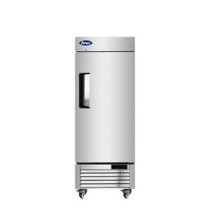 MBF8520GR — 25"-Wide Bottom Mount Solid One-Door Reach-in S/S Three-Quarter Freezer