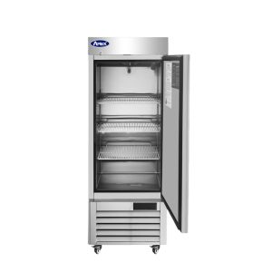MBF8520GR — 25"-Wide Bottom Mount Solid One-Door Reach-in S/S Three-Quarter Freezer
